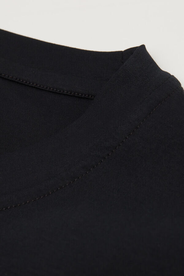 Bluză cu mâneci lungi din bumbac mercerizat premium Bluză cu mâneci lungi din bumbac mercerizat premium