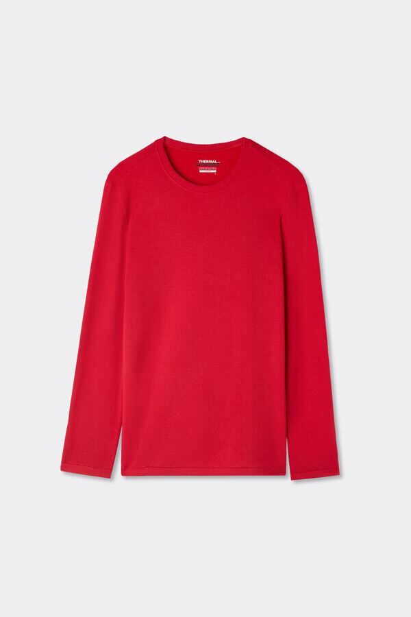 Bluză cu mâneci lungi din modal și cașmir Bluză cu mâneci lungi din modal și cașmir