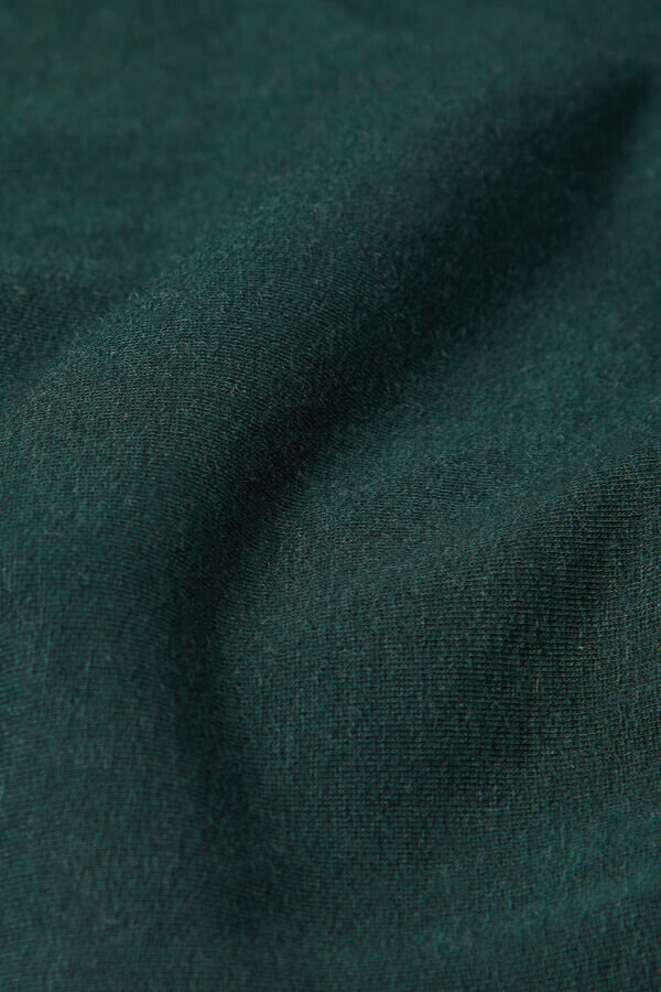 Bluză cu mâneci lungi din modal și cașmir Bluză cu mâneci lungi din modal și cașmir