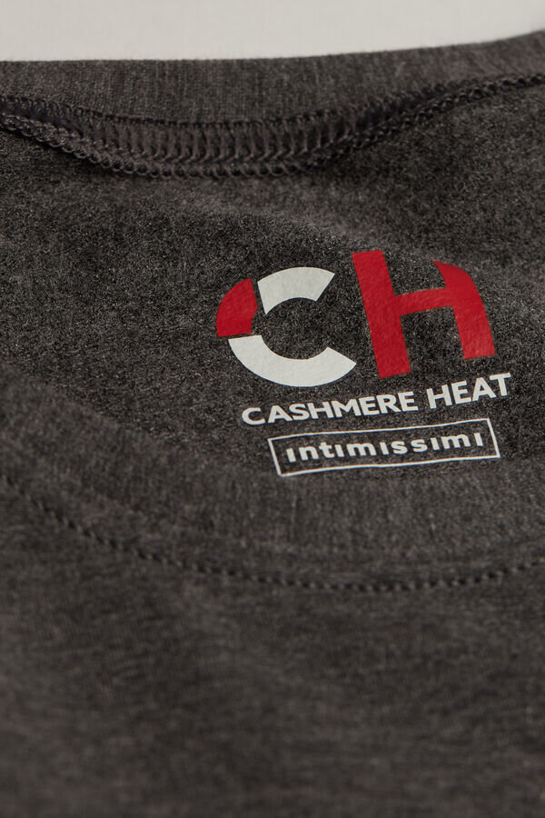 Bluză cu mâneci lungi din modal și cașmir Bluză cu mâneci lungi din modal și cașmir