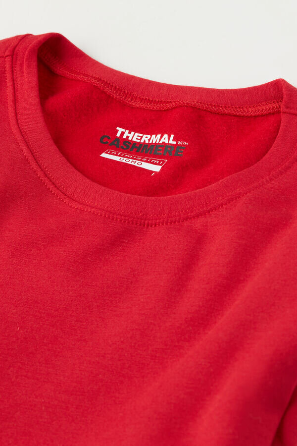 Bluză cu mâneci lungi din modal și cașmir Bluză cu mâneci lungi din modal și cașmir