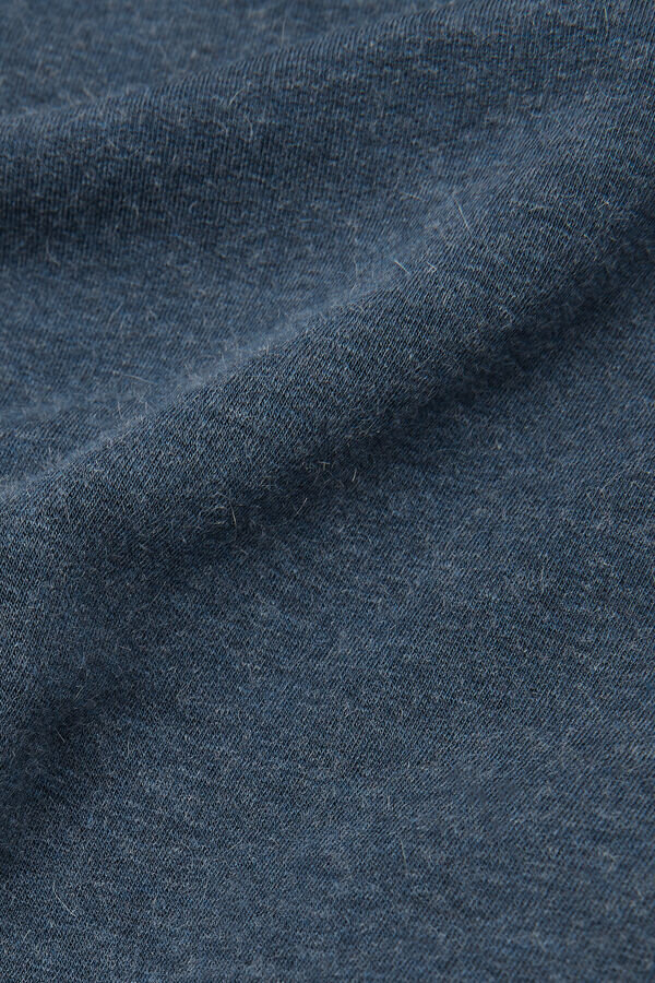 Bluză cu mâneci lungi din modal și cașmir Bluză cu mâneci lungi din modal și cașmir