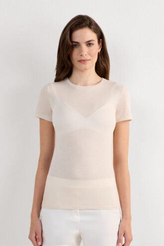 Bluză cu mâneci scurte din bumbac Ultrafresh