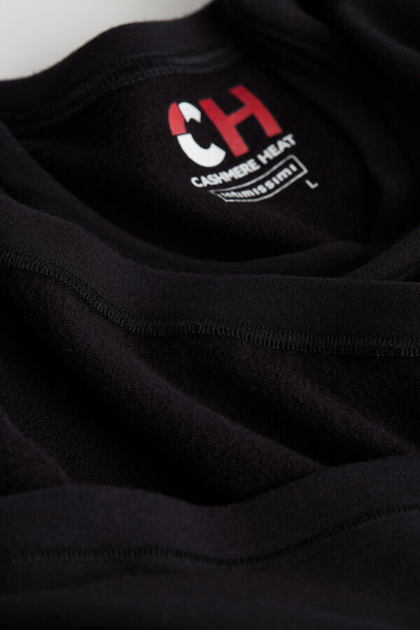 Bluză cu mâneci scurte din modal și cașmir Bluză cu mâneci scurte din modal și cașmir