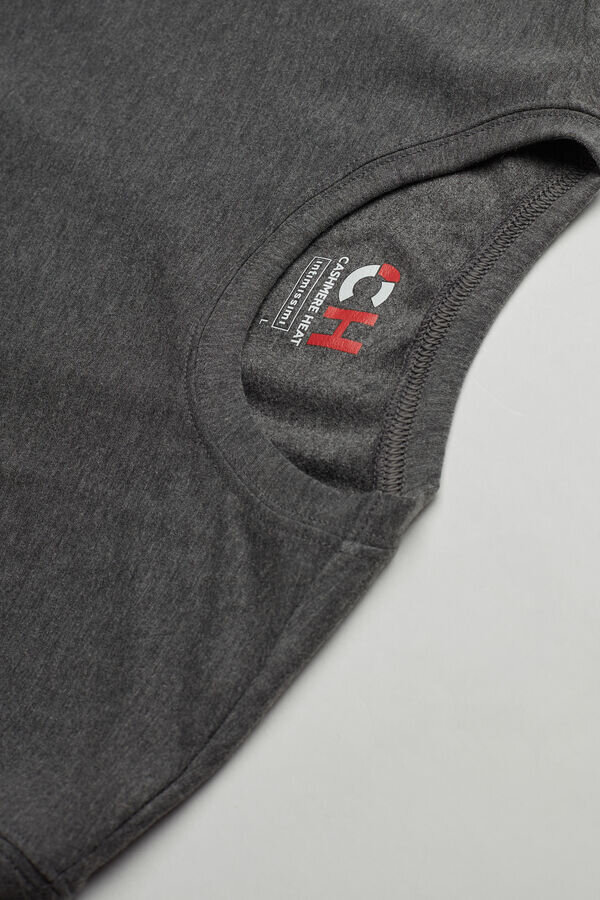 Bluză cu mâneci scurte din modal și cașmir Bluză cu mâneci scurte din modal și cașmir