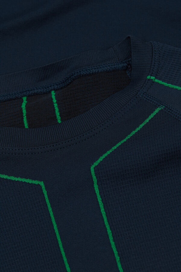 Bluză sport tehnică cu mâneci scurte Bluză sport tehnică cu mâneci scurte