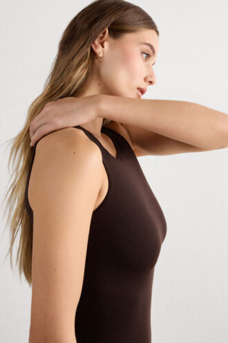 Body cu bretele din bambus proaspăt