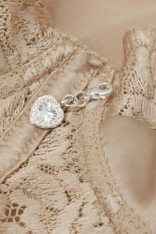 Body Demilune cu flori mătăsoase Body Demilune cu flori mătăsoase