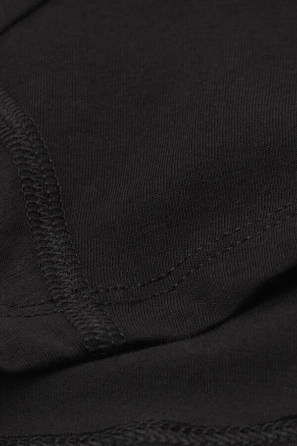 Boxeri din bumbac cu elastic vizibil Boxeri din bumbac cu elastic vizibil