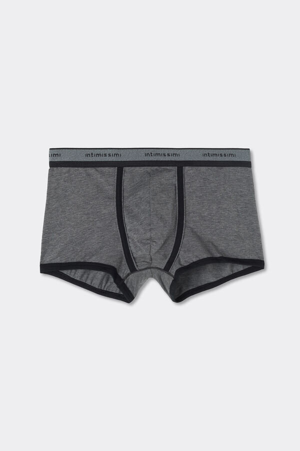 Boxeri din bumbac de calitate superioară cu logo Boxeri din bumbac de calitate superioară cu logo