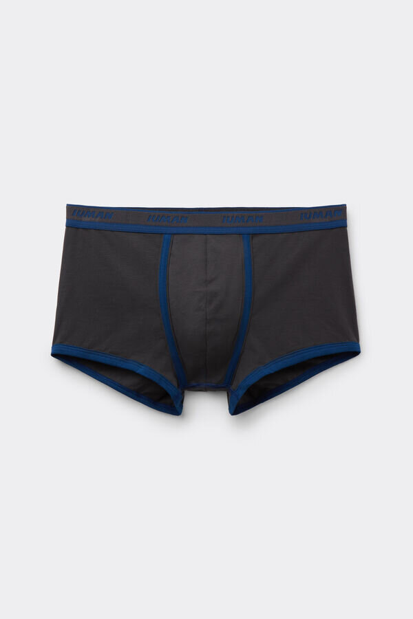 Boxeri din bumbac de calitate superioară cu logo Boxeri din bumbac de calitate superioară cu logo