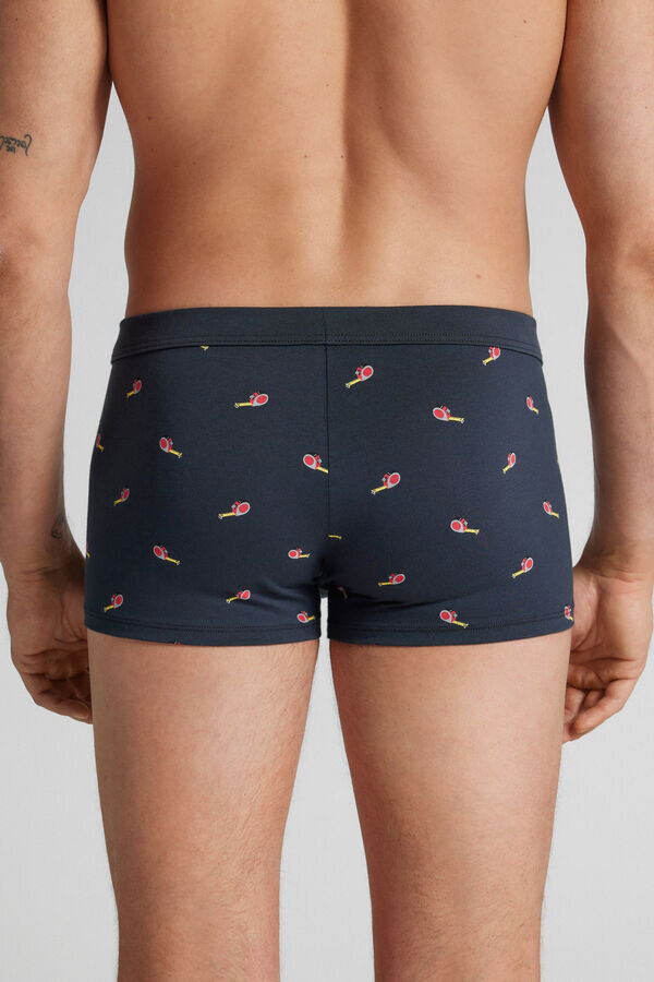 Boxeri din bumbac superior cu imprimeu Size Matters Boxeri din bumbac superior cu imprimeu Size Matters