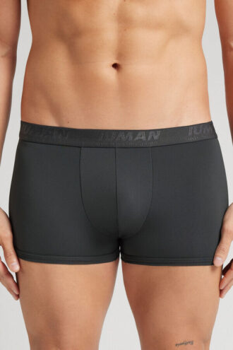 Boxeri din microfibră cu logo Boxeri din microfibră cu logo