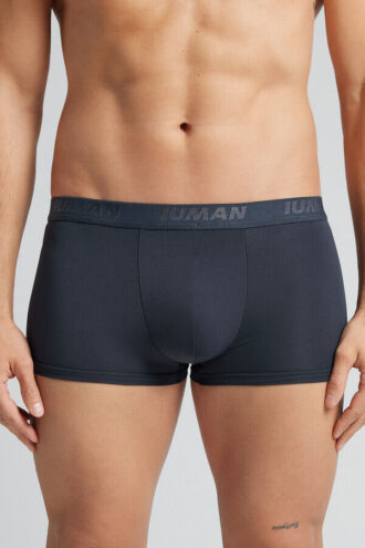 Boxeri din microfibră cu logo