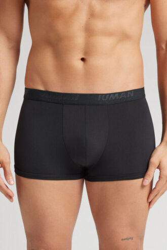 Boxeri din microfibră cu logo