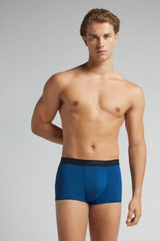 Boxeri din microfibră cu logo