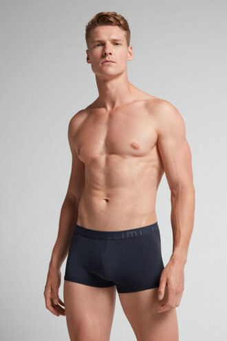 Boxeri din microfibră cu logo