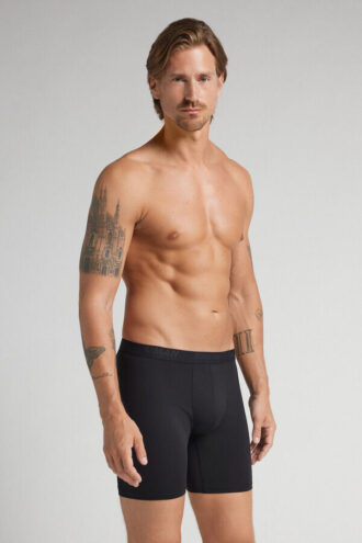 Boxeri lungi din microfibră