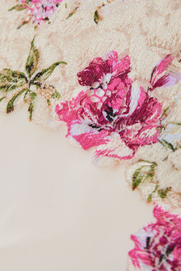 Brazilian cu imprimeu Pretty Flowers Brazilian cu imprimeu Pretty Flowers