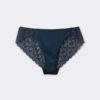 Chiloți bikini din dantelă și mătase