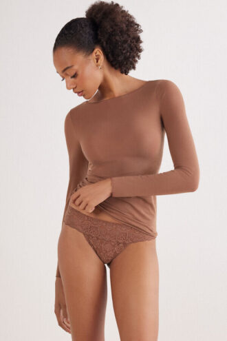 Chiloți Brazilian din dantelă