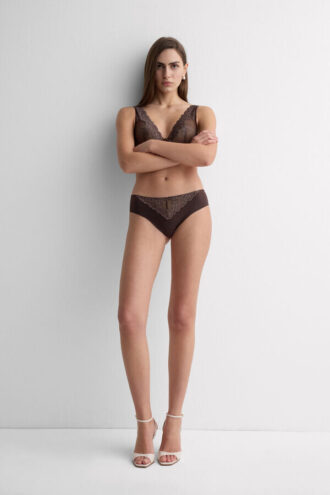 Chiloți din bumbac fără cusături Pretty Flowers