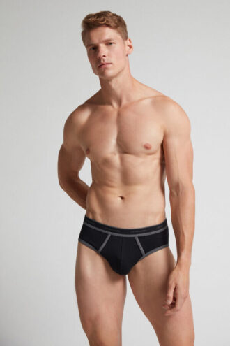 Chiloți din bumbac superior cu logo