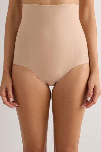 Chiloți hipster cu talie înaltă, din microfibră fără cusături