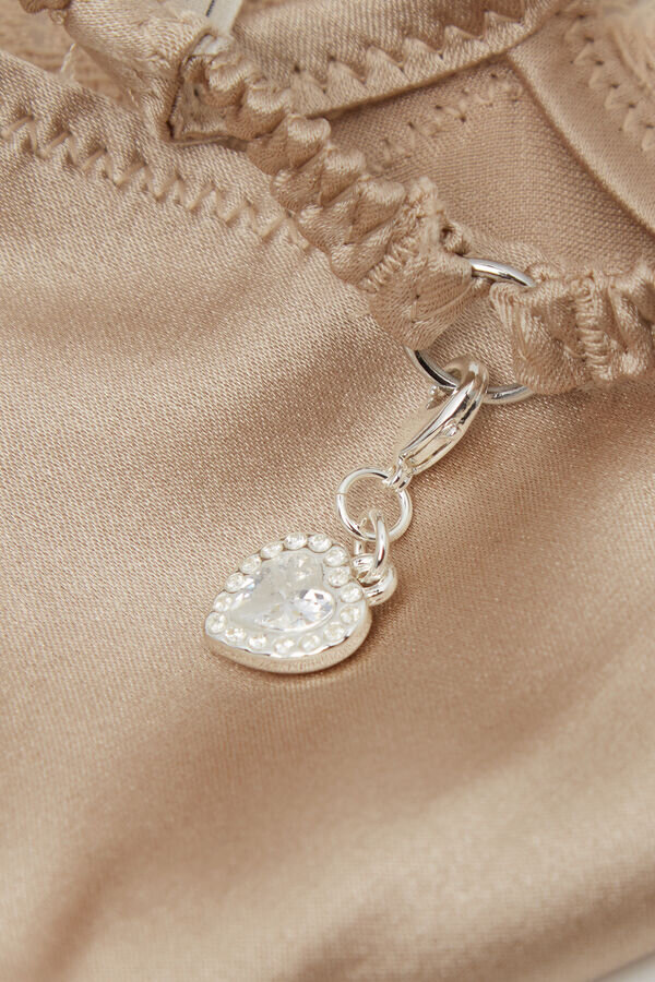 Chiloți Thong din mătase și dantelă Silky Flowers Chiloți Thong din mătase și dantelă Silky Flowers