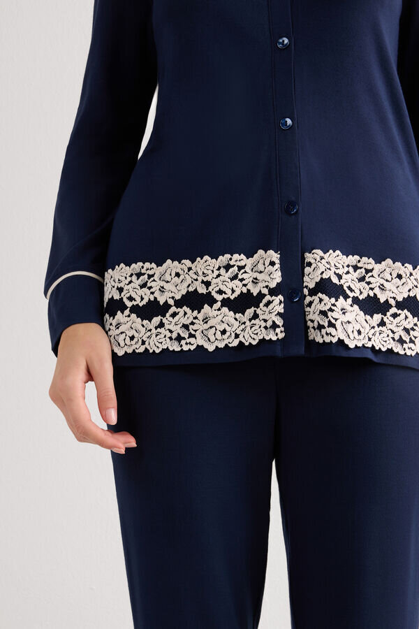 Cămașă cu nasturi Pretty Flowers din modal Cămașă cu nasturi Pretty Flowers din modal