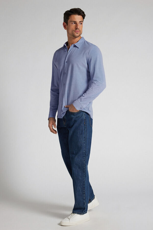 Cămașă din bumbac piqué Cămașă din bumbac piqué