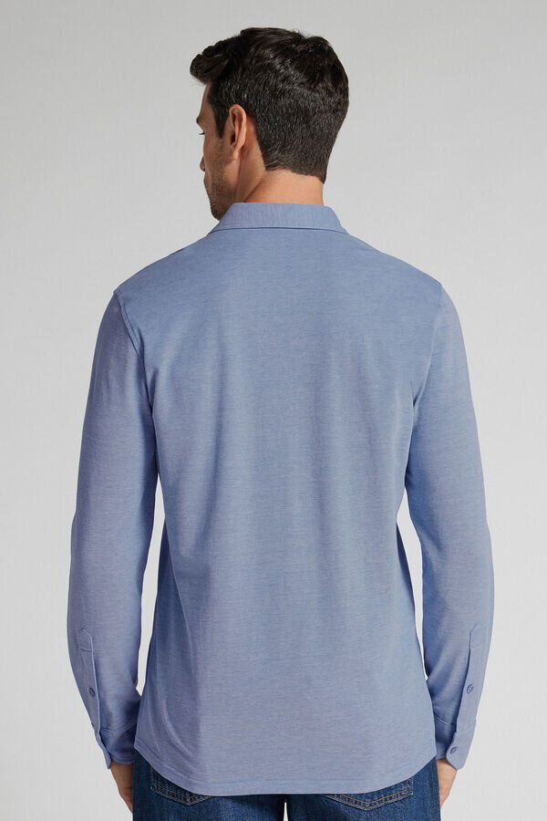 Cămașă din bumbac piqué Cămașă din bumbac piqué