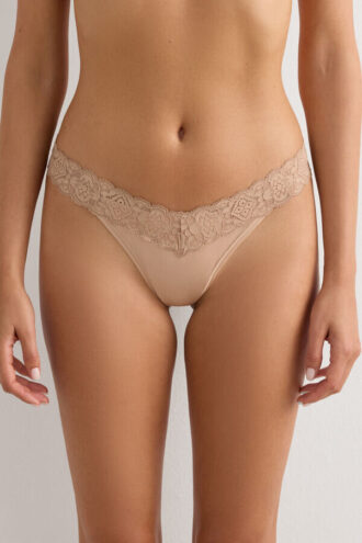 Dantelă și microfibră Stil Brazilian 80S