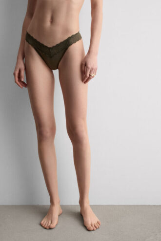 Dantelă și microfibră Stil Brazilian 80S