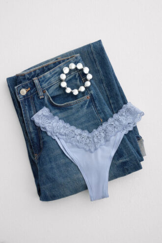 Dantelă și microfibră Stil Brazilian 80S