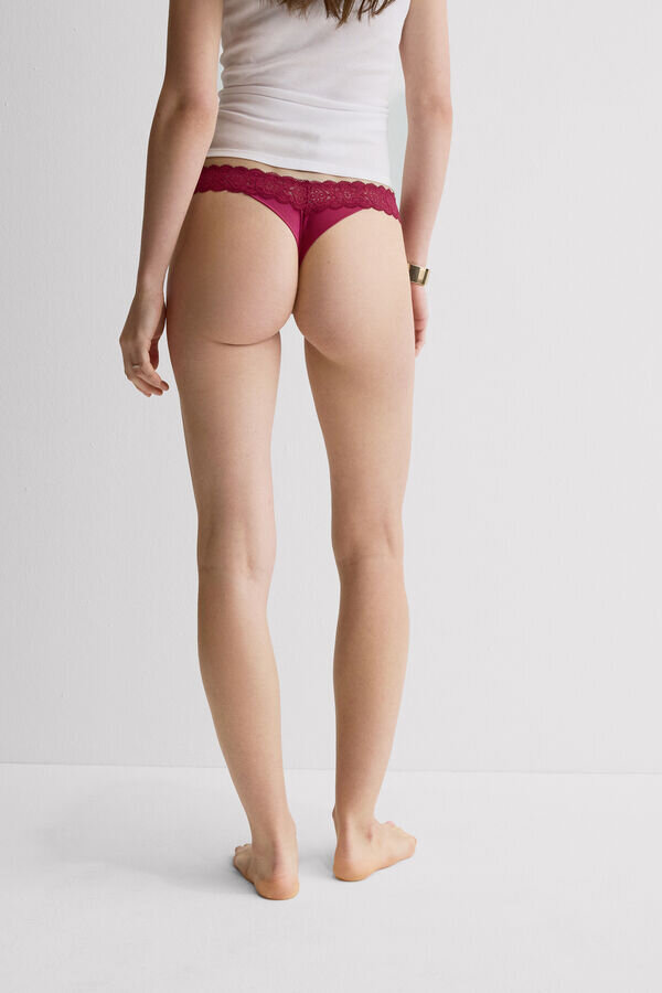 Dantelă și microfibră Stil Brazilian 80S Dantelă și microfibră Stil Brazilian 80S