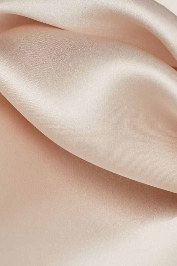 Fustă midi din mătase Fustă midi din mătase