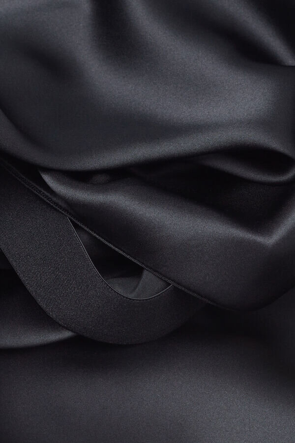 Fustă midi din mătase Fustă midi din mătase