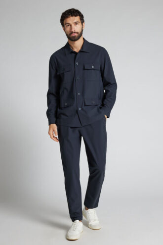 Jacheta safari fără călcare