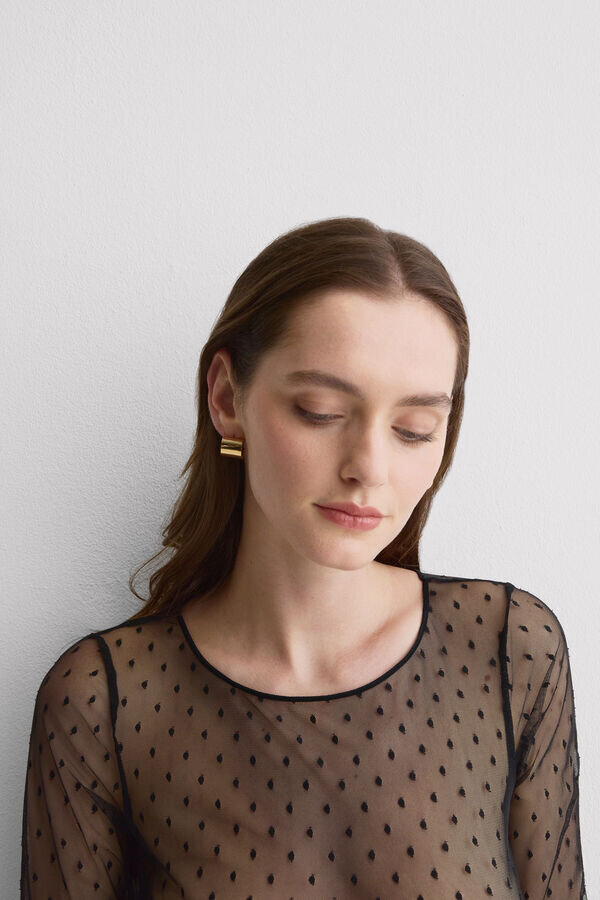 Lace Bodysuit cu mâneci lungi Flirt Fearlessly Lace Bodysuit cu mâneci lungi Flirt Fearlessly