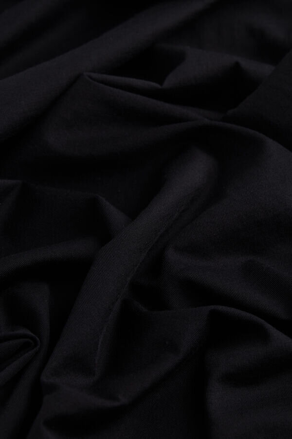 Maiou cu gât rotund din bumbac extrafin superior Maiou cu gât rotund din bumbac extrafin superior