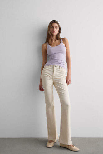 Maiou cu spate în formă de U din bumbac superior