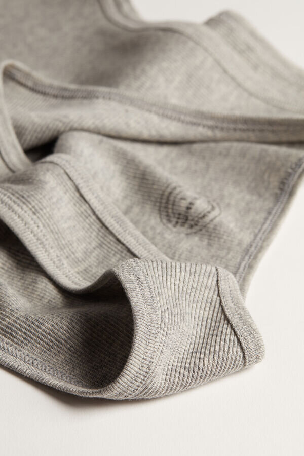 Maiou din bumbac de calitate superioară, cu nervuri Maiou din bumbac de calitate superioară, cu nervuri