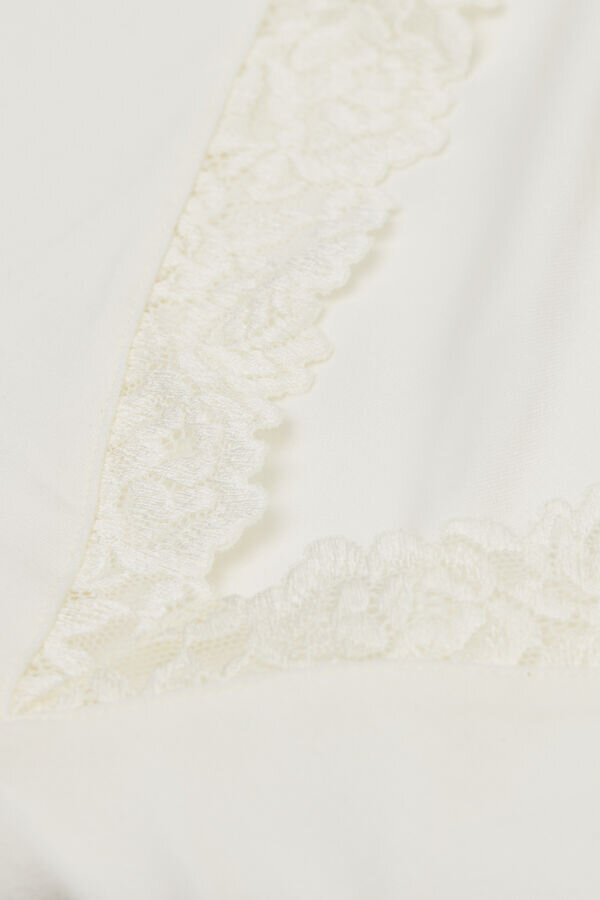 Maiou din modal și dantelă Pretty Flowers Maiou din modal și dantelă Pretty Flowers