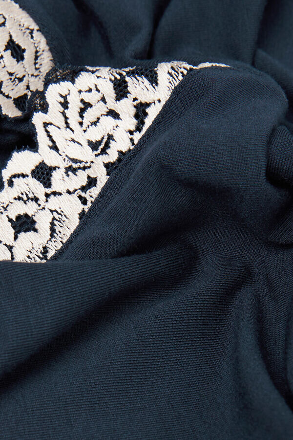 Maiou din modal și dantelă Pretty Flowers Maiou din modal și dantelă Pretty Flowers