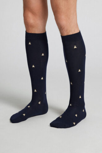 Șosete din bumbac până la genunchi