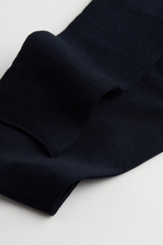 Șosete lungi din bumbac egiptean satinat