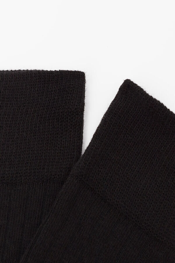 Șosete scurte din bumbac moale cu nervuri Șosete scurte din bumbac moale cu nervuri