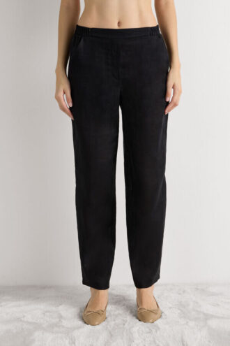 Pantaloni din pânză de in