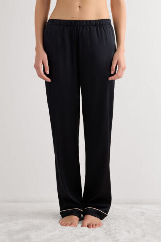 Pantaloni lungi din mătase